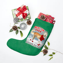 Load image into Gallery viewer, Berger Picard Best In Snow Christmas Stockings