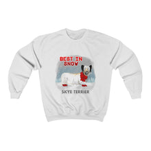 Load image into Gallery viewer, Skye Terrier Best In Snow Heavy Blend™ Crewneck Sweatshirt