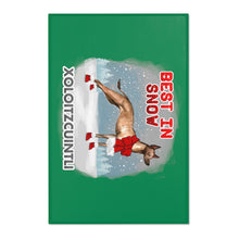 Load image into Gallery viewer, Xoloitzcuintli Best In Snow Area Rug