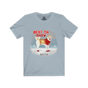 Akita Best In Snow Unisex Jersey Short Sleeve Tee