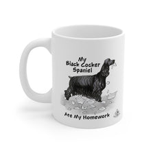 Load image into Gallery viewer, My Black Cocker Spaniel Ate My Homework Mug