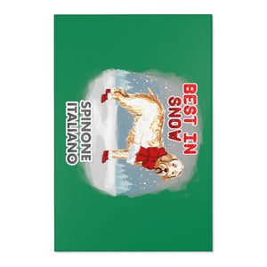 Spinone Italiano Best In Snow Area Rug