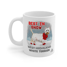 Load image into Gallery viewer, West Highland White Terrier Best In Snow Mug