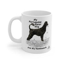 Load image into Gallery viewer, My Portuguese Water Dog Ate My Homework Mug