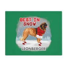Load image into Gallery viewer, Leonberger Best In Snow Placemat