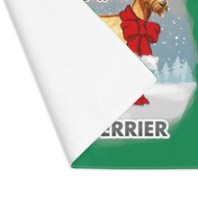 Load image into Gallery viewer, Irish Terrier Best In Snow Placemat
