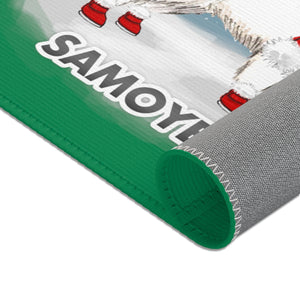 Samoyed Best In Snow Area Rug
