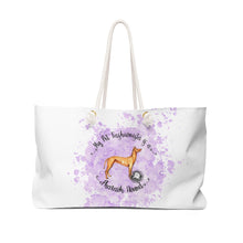 Load image into Gallery viewer, Pharoah Hound Pet Fashionista Weekender Bag