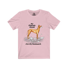 Load image into Gallery viewer, My Pharoah Ate My Homework Unisex Jersey Short Sleeve Tee