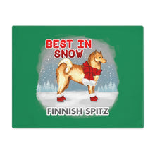 Load image into Gallery viewer, Finnish Spitz Best In Snow Placemat