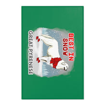 Load image into Gallery viewer, Great Pyrenees Best In Snow Area Rug