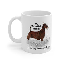 Load image into Gallery viewer, My Scottish Terrier Ate My Homework Mug