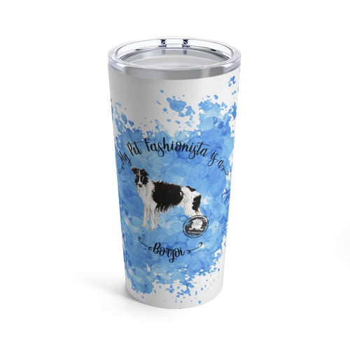 Borzoi Pet Fashionista Tumbler