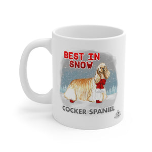 Cocker Spaniel Best In Snow Mug