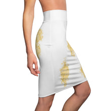 Load image into Gallery viewer, Yellow Splash Pet Fashionista Pencil Skirt