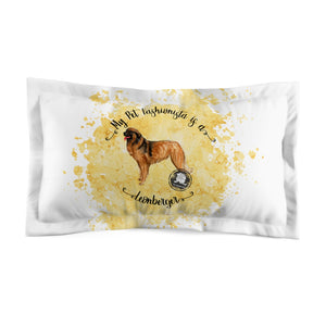 Leonberger Pet Fashionista Pillow Sham