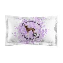 Load image into Gallery viewer, Chinese Crested Pet Fashionista Pillow Sham