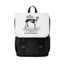 Load image into Gallery viewer, My Scottish Deerhound Ate My Homework Backpack