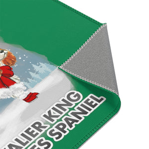 Cavalier King Charles Spaniel Best In Snow Area Rug