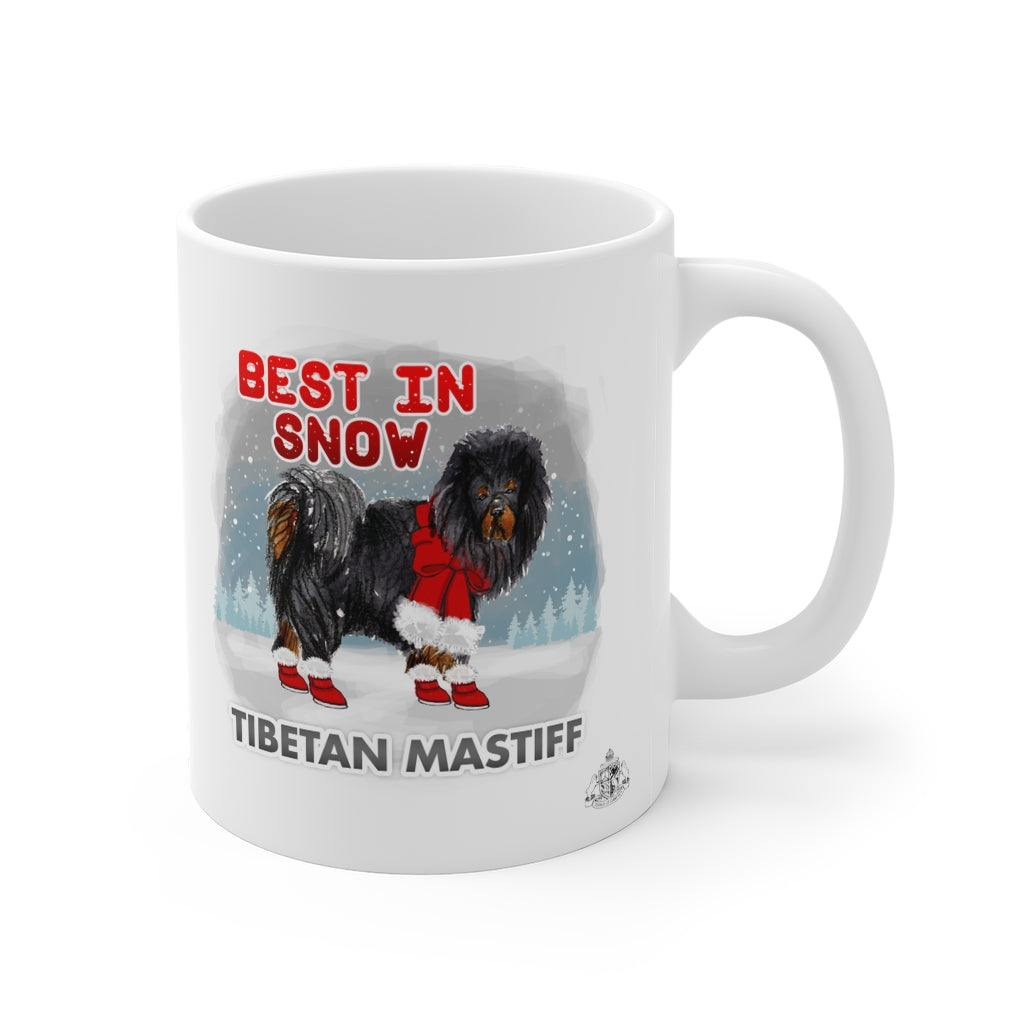 Tibetan Mastiff Best In Snow Mug