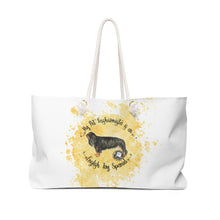 Load image into Gallery viewer, English Toy Spaniel Pet Fashionista Weekender Bag
