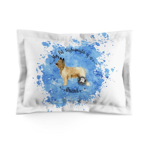 Briard Pet Fashionista Pillow Sham
