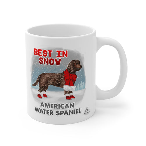 American Water Spaniel Best In Snow Mug
