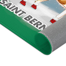 Load image into Gallery viewer, Saint Bernard Best In Snow Area Rug