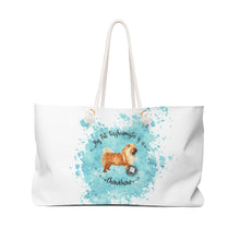 Load image into Gallery viewer, Chow Chow Pet Fashionista Weekender Bag