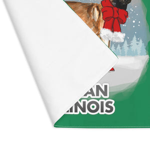 Belgian Malinois Best In Snow Placemat
