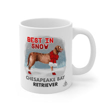 Load image into Gallery viewer, Chesapeake Bay Retriever Best In Snow Mug