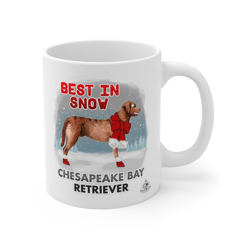 Chesapeake Bay Retriever Best In Snow Mug