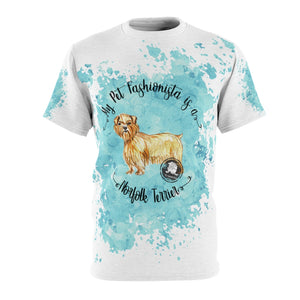 Norfolk Terrier Pet Fashionista All Over Print Shirt