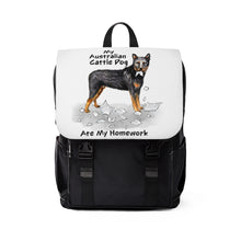 Load image into Gallery viewer, My Australian Cattle Dog Ate My Homework Backpack