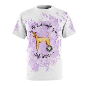 Irish Terrier Pet Fashionista All Over Print Shirt