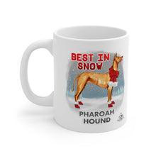 Load image into Gallery viewer, Pharoah Hound Best In Snow Mug