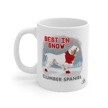 Load image into Gallery viewer, Clumber Spaniel Best In Snow Mug