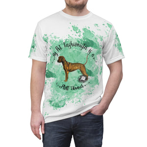 Plott Hound Pet Fashionista All Over Print Shirt