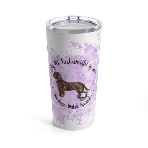 American Water Spaniel Pet Fashionista Tumbler