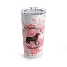 Load image into Gallery viewer, Newfoundland Pet Fashionista Tumbler