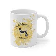 Load image into Gallery viewer, Rat Terrier Pet Fashionista Mug