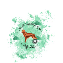 Load image into Gallery viewer, Irish Setter Pet Fashionista Duvet Cover