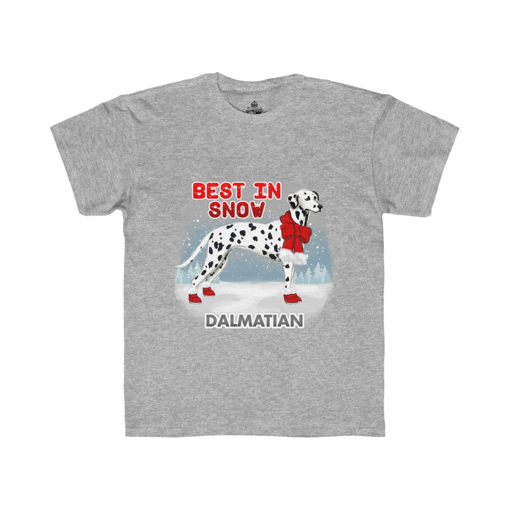 Dalmation Best In Snow Kids Regular Fit Tee