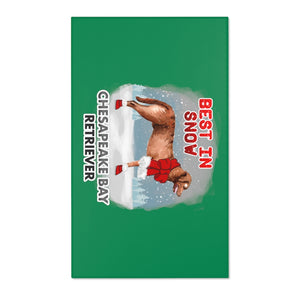 Chesapeake Bay Retriever Best In Snow Area Rug