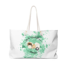 Load image into Gallery viewer, Pekingese Pet Fashionista Weekender Bag